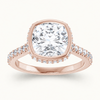 14K Rose | Cushion | 18K Rose | Cushion | 10K Rose | Cushion