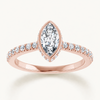 14K Rose | Marquise | 18K Rose | Marquise | 10K Rose | Marquise