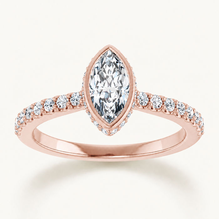 14K Rose | Marquise | 18K Rose | Marquise | 10K Rose | Marquise