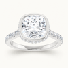14K White | Cushion | 18K White | Cushion | 10K White | Cushion | Platinum | Cushion