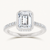 14K White | Emerald | 18K White | Emerald | 10K White | Emerald | Platinum | Emerald