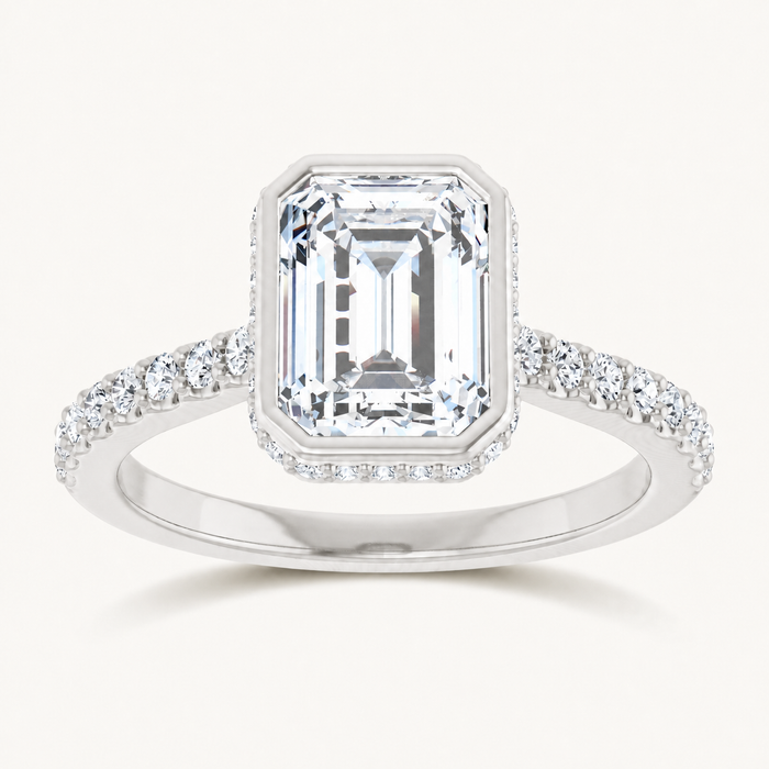 14K White | Emerald | 18K White | Emerald | 10K White | Emerald | Platinum | Emerald