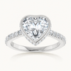 14K White | Heart | 18K White | Heart | 10K White | Heart | Platinum | Heart