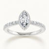14K White | Marquise | 18K White | Marquise | 10K White | Marquise | Platinum | Marquise