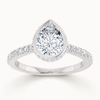 14K White | Pear | 18K White | Pear | 10K White | Pear | Platinum | Pear