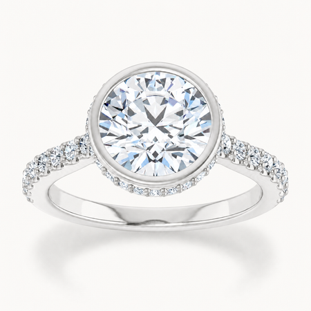 14K White | Round | 18K White | Round | 10K White | Round | Platinum | Round