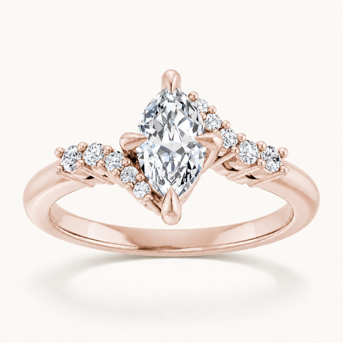 14K Rose | Marquise | 18K Rose | Marquise | 10K Rose | Marquise