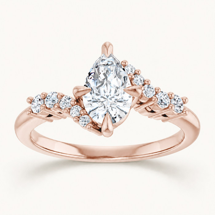 14K Rose | Pear | 18K Rose | Pear | 10K Rose | Pear