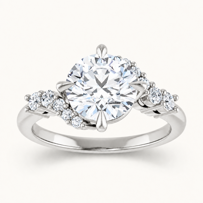 14K White | Round | 18K White | Round | 10K White | Round | Platinum | Round