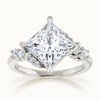 14K White | Square | 18K White | Square | 10K White | Square | Platinum | Square