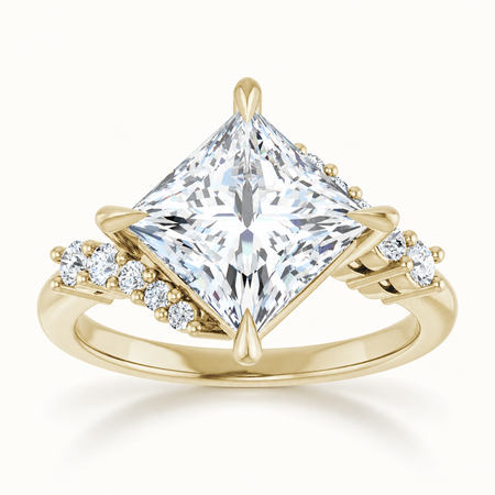 14K Yellow | Square | 18K Yellow | Square | 10K Yellow | Square