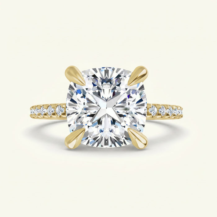 14K Yellow | Cushion | 18K Yellow | Cushion | 10K Yellow | Cushion